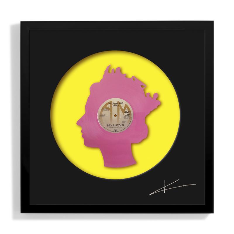 God Save the Queen - Pink and Yellow