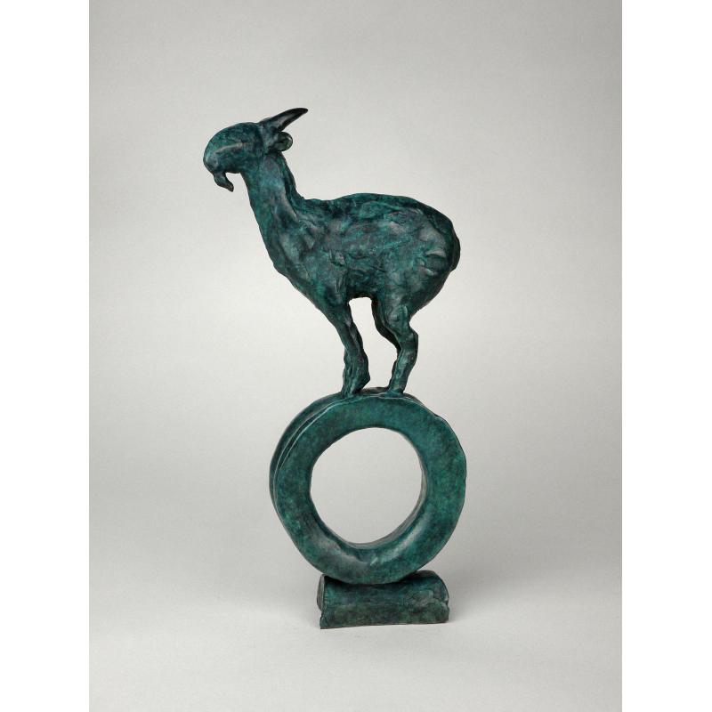 Goat on a Hoop