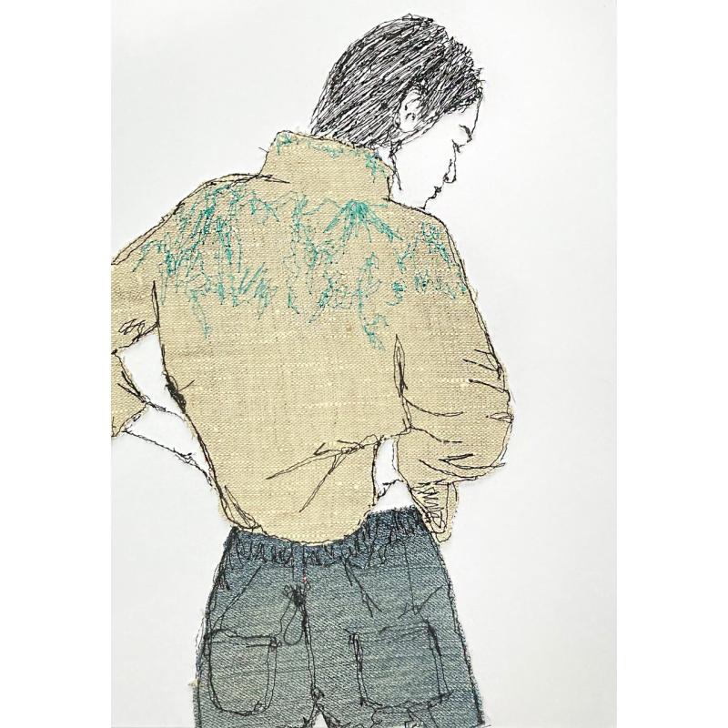 Turquiose Embroidered Detail Jumper