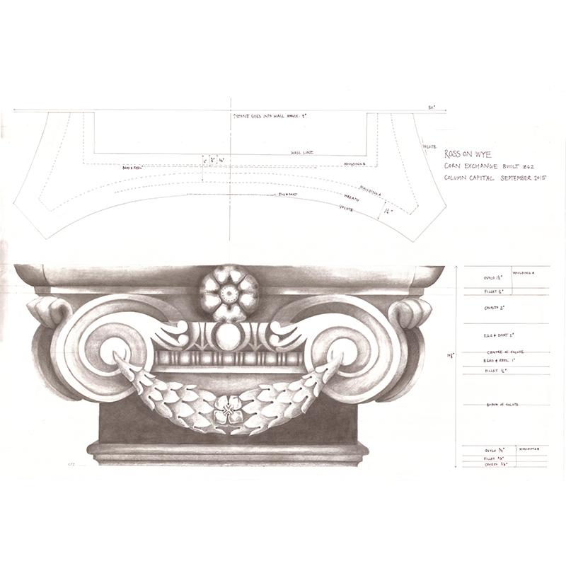 Study of Victorian Column Capital