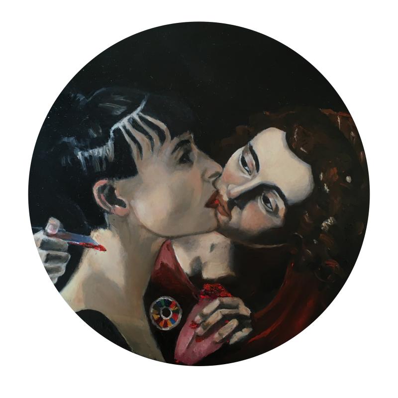 Justice and Peace (after Artemisia Gentileschi)
