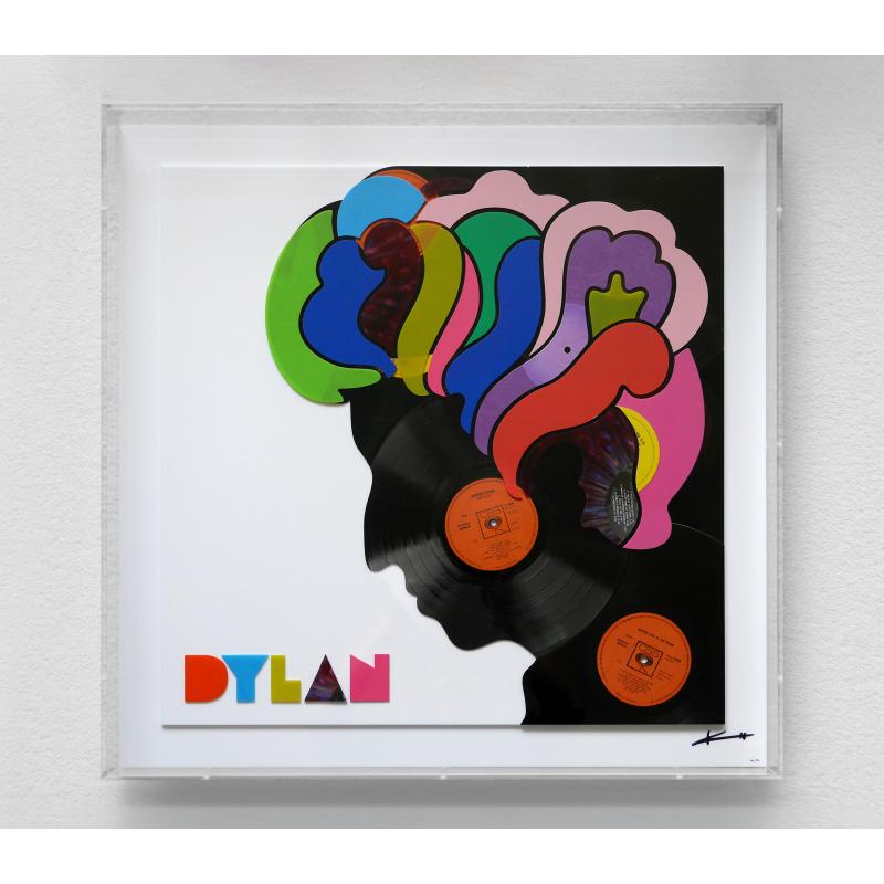 Dylan a la Milton Glaser