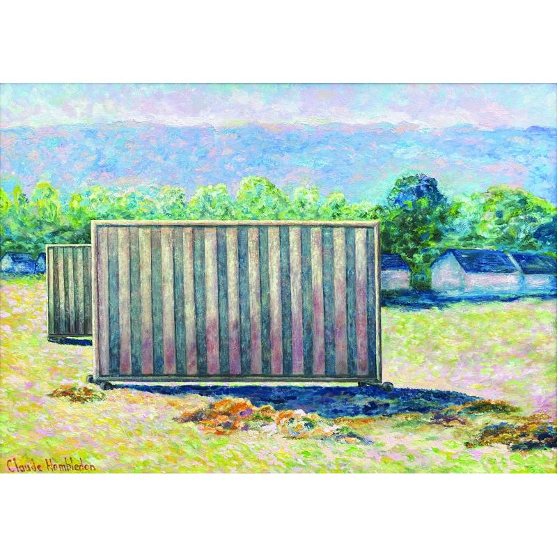 Sightscreens at the End of a Summer's Day