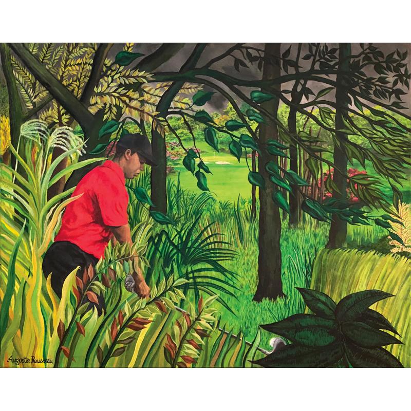 Tiger in the Woods