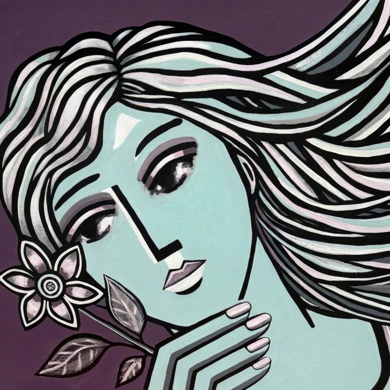 Nymph with Flower